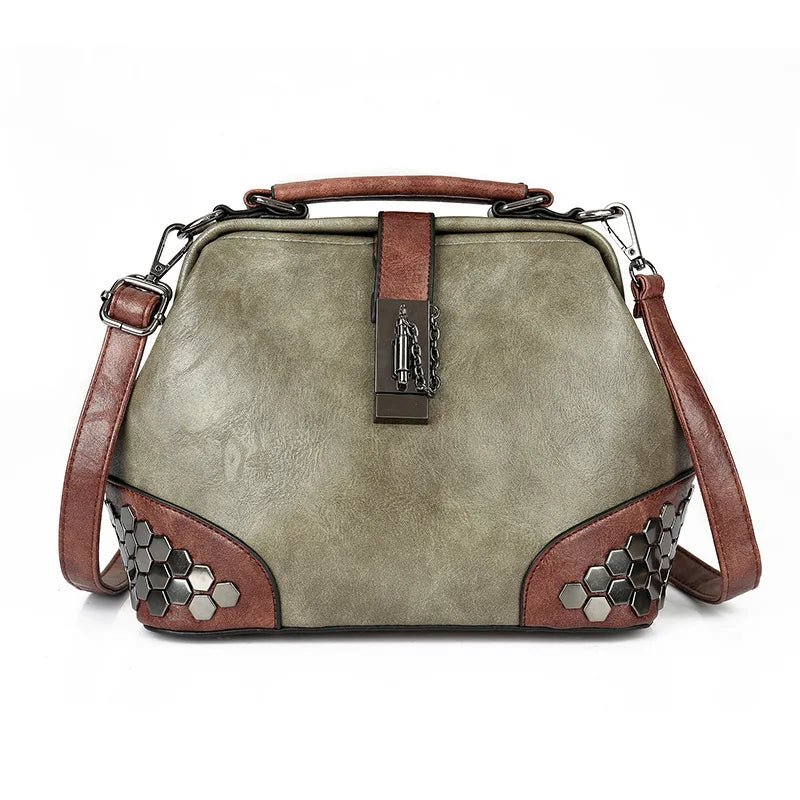 Vintage Leather Shoulder Bag