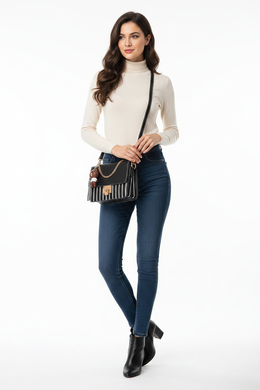 Elegant Canvas Tote Bag