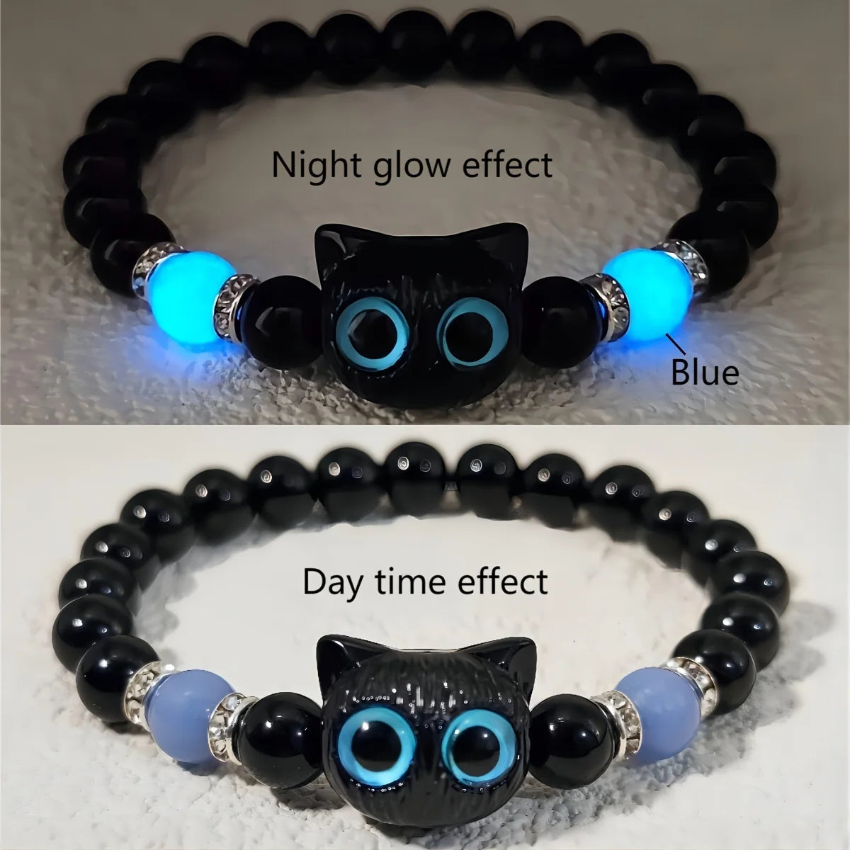Luminous Cat Couple Bracelets