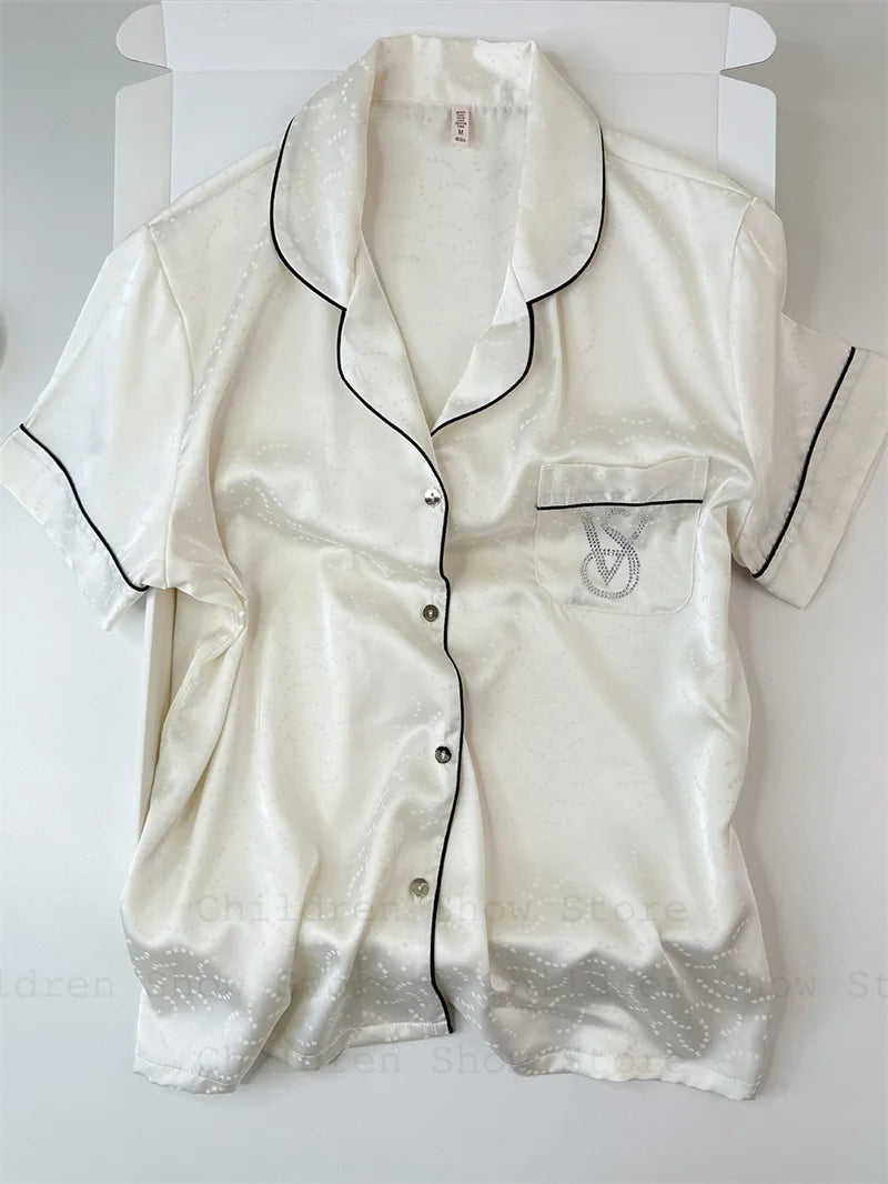 Jacquard Couple Pajama Set