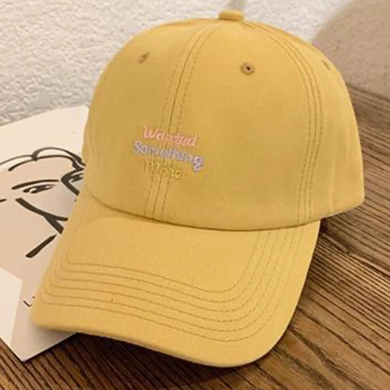 Pink Embroidery Women Cap