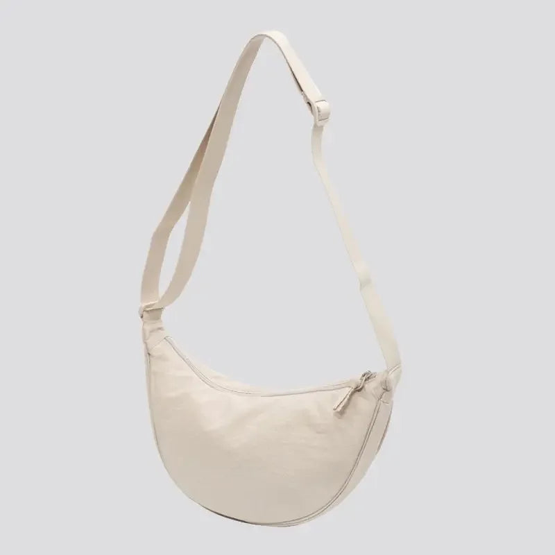 Nylon Hobo Shoulder Bag