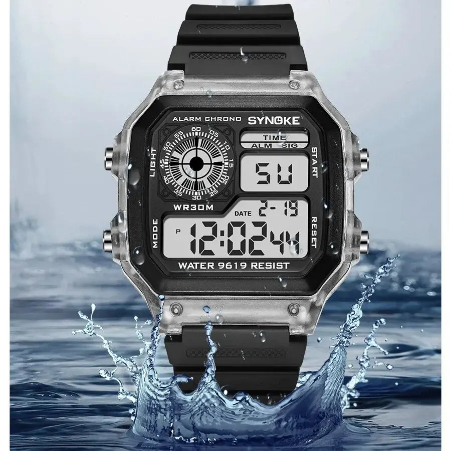 SYNOKE Digital Sport Watch