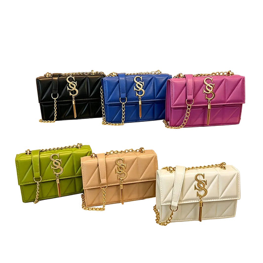 Argyle Crossbody Bag Metal