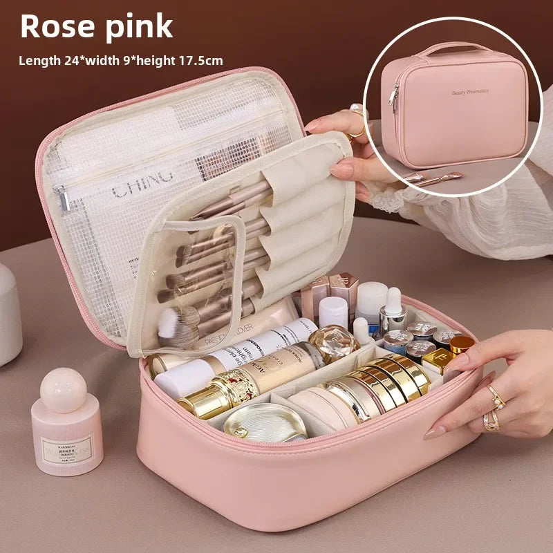 Women's Large Capacity Travel Makeup Bag