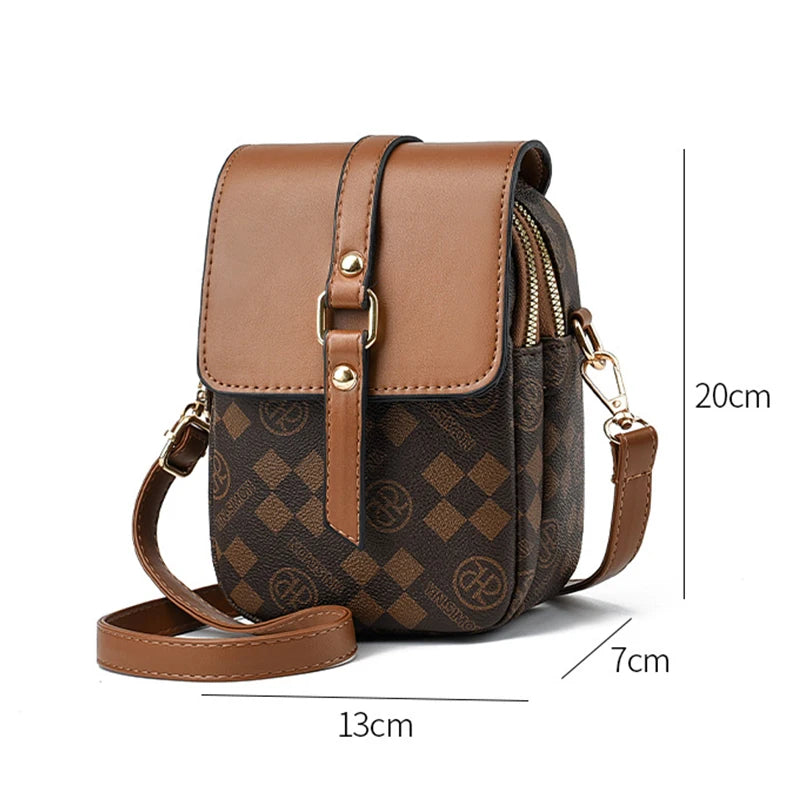 Multi-Layer Small Crossbody Bag