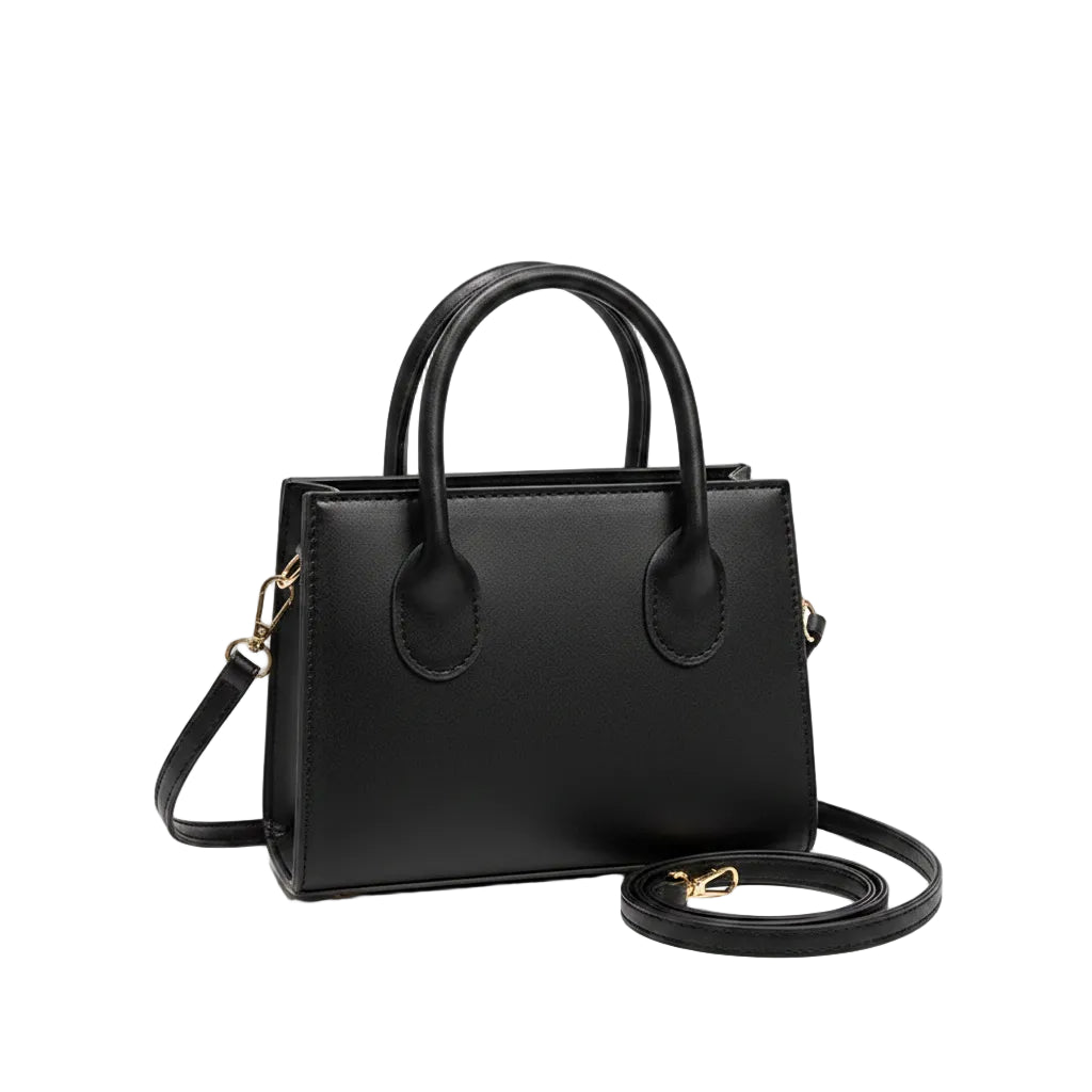 Retro Dual Handle Crossbody Bag