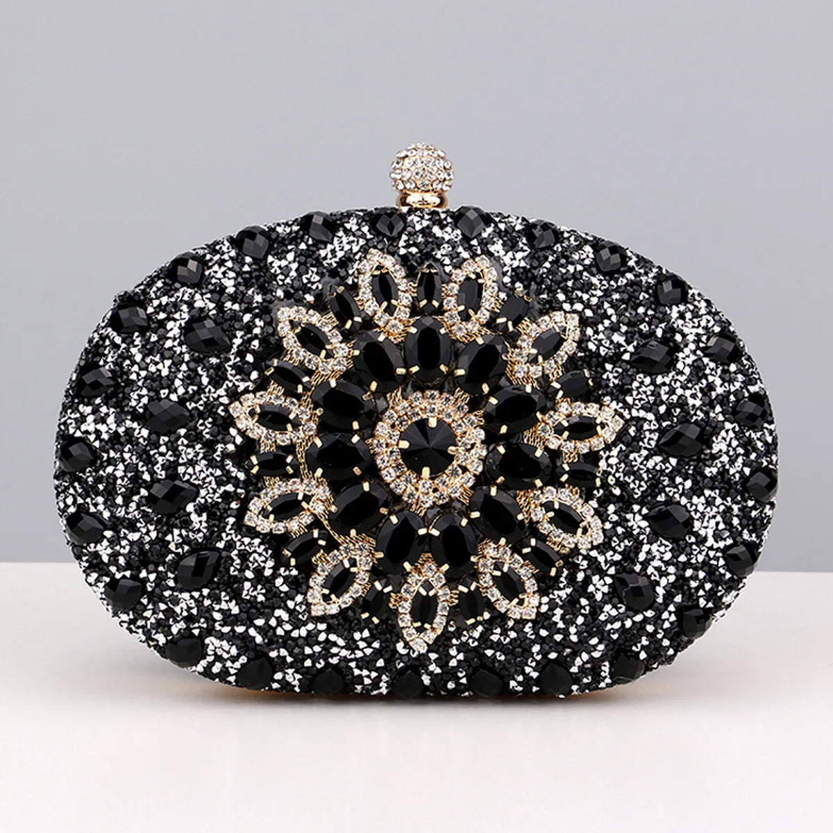 Rhinestone Diamond Evening Clutch