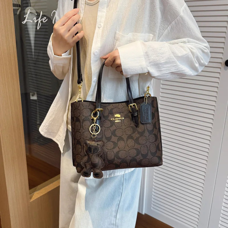 Women's Luxury Print Tote Crossbody Bag