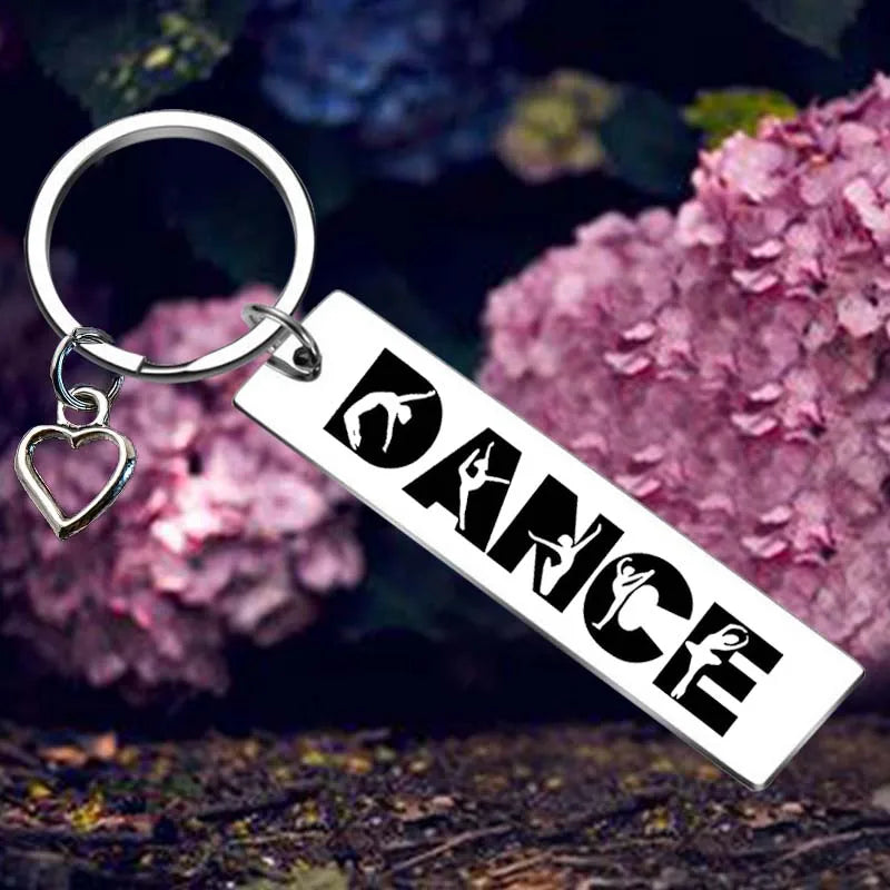 Dance Teacher Appreciation Keychain Gift