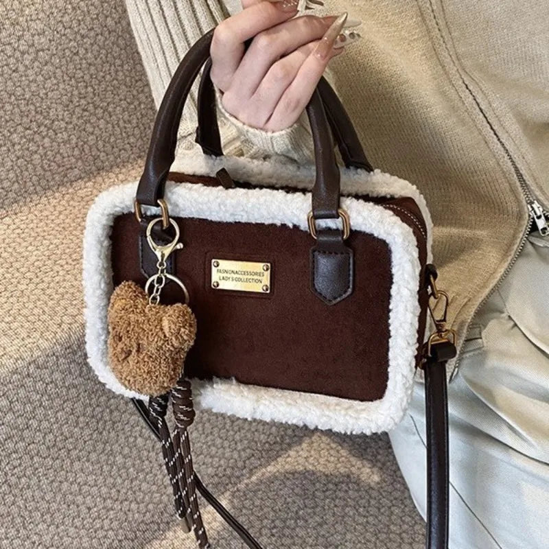 Plush Versatile Crossbody Bag