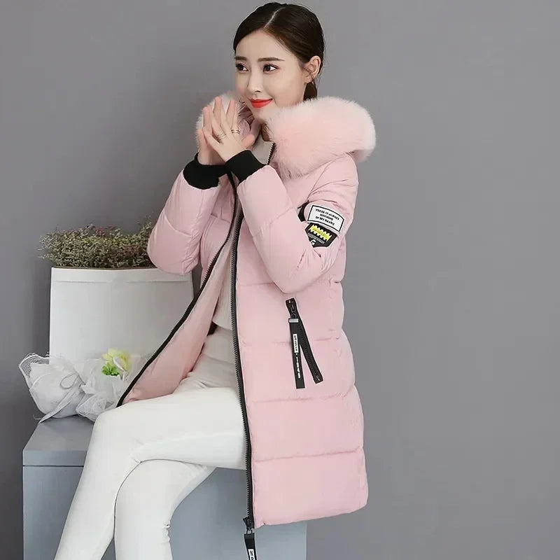 Long Hooded Women Parka