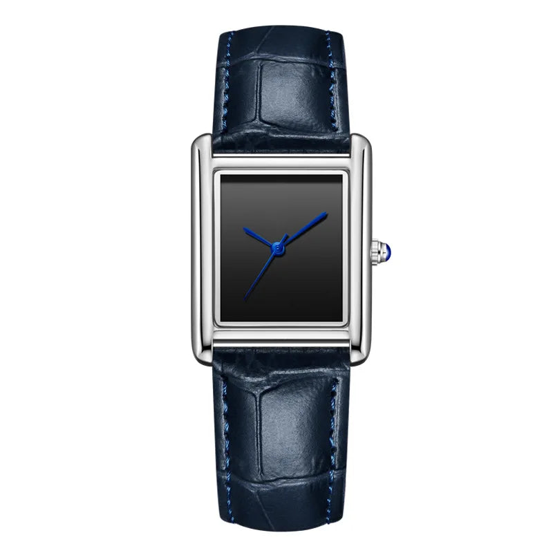 Couple Leather Quartz Watch Set