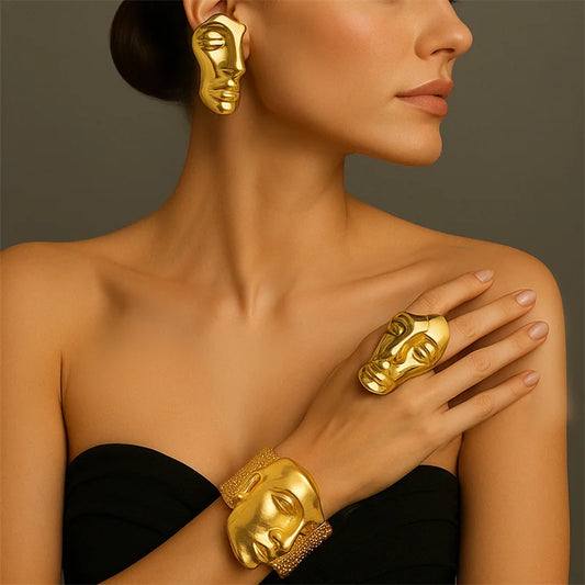 Creative Mask Jewelry Set