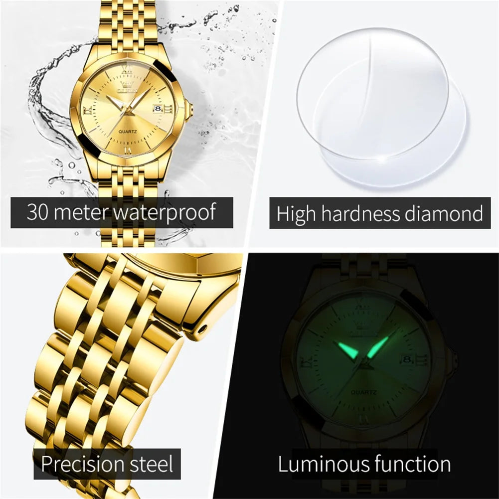 OLEVS Luminous Calendar Women's Watch