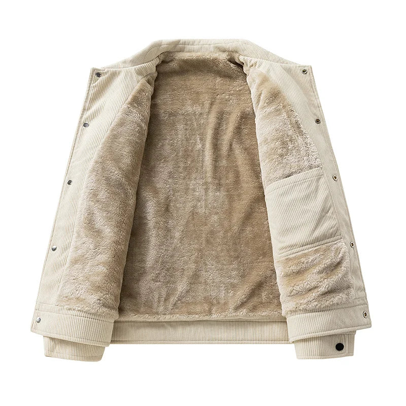 Loose Corduroy Work Jacket