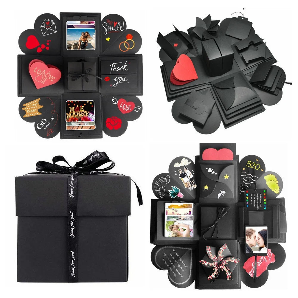 Exploding Photo Album Surprise Gift Box