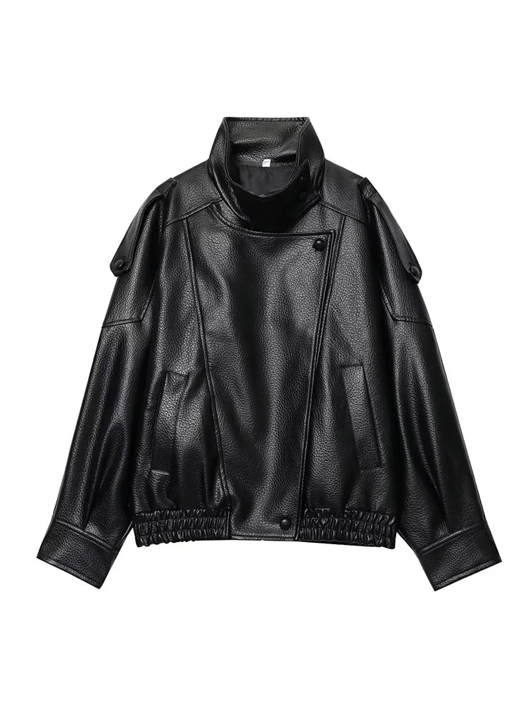 Street Faux Leather Jacket