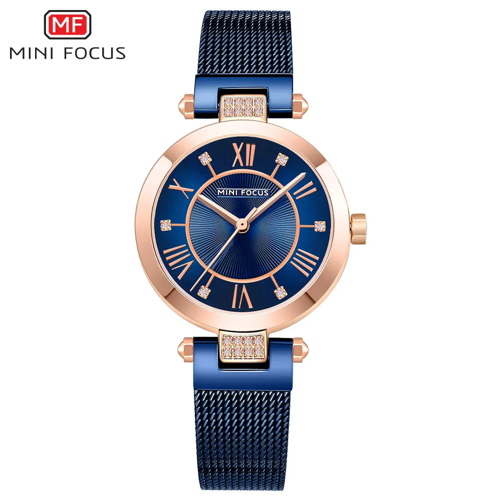 Silver Mesh Belt Ladies Watch