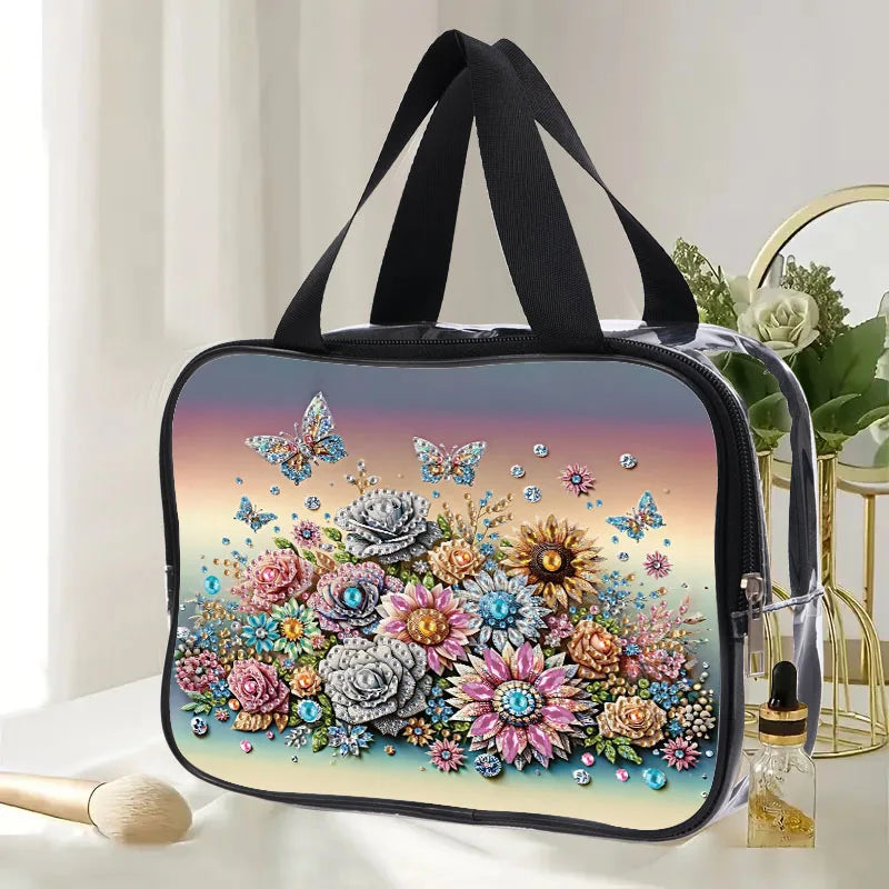 DIY Diamond Painting PVC Cosmetic Bag Gift