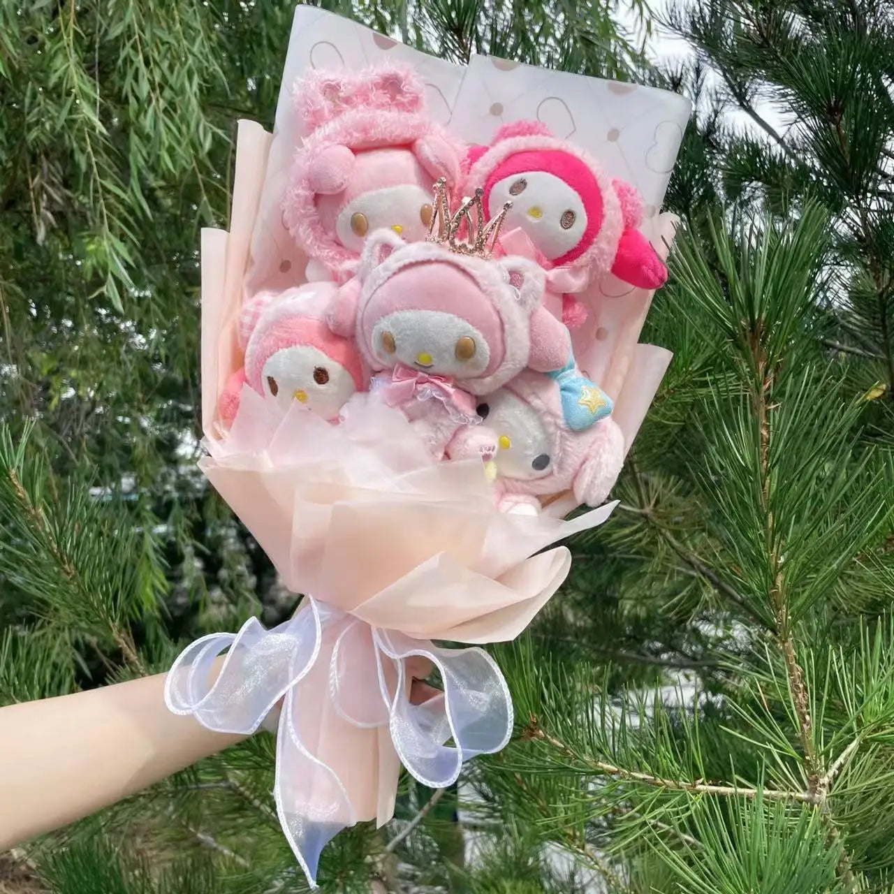 Plush Cartoon Bouquet Gift