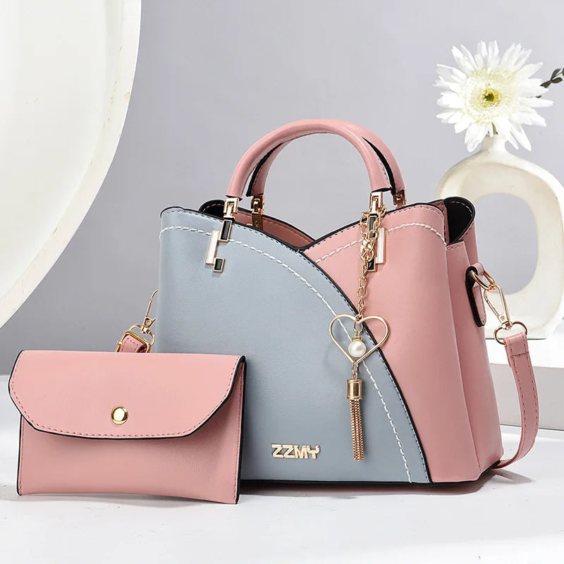 Luxury PU Leather Tote Handbag