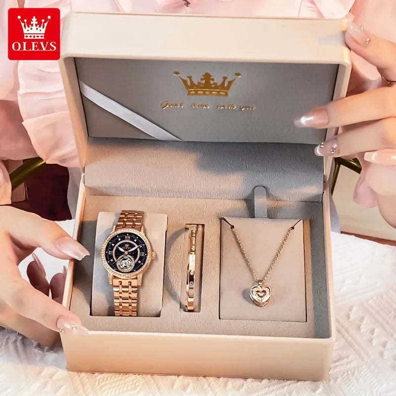 Hollow Mechanical Watch Women