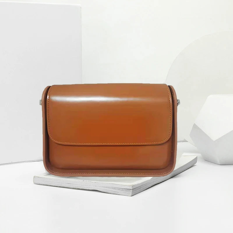 Women's Saddle Bag Genuine Leather Crossbody
