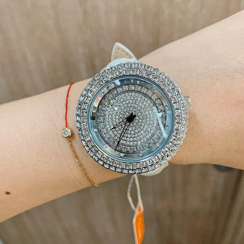 Women's Luxury Crystal Diamond Quartz Watch