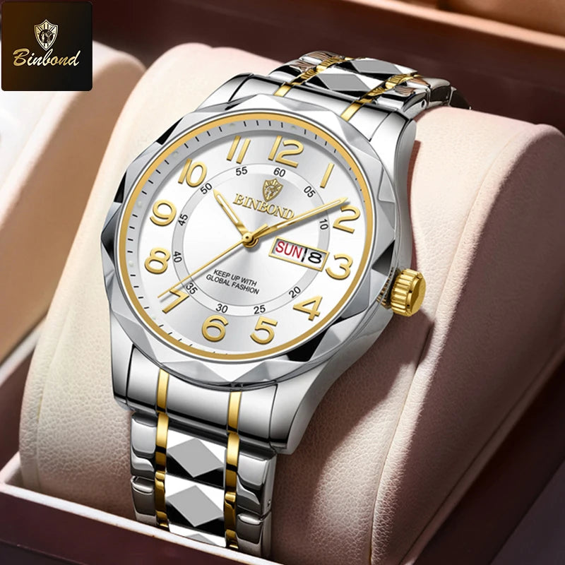 BINBOND Luminous Men's Quartz Watch