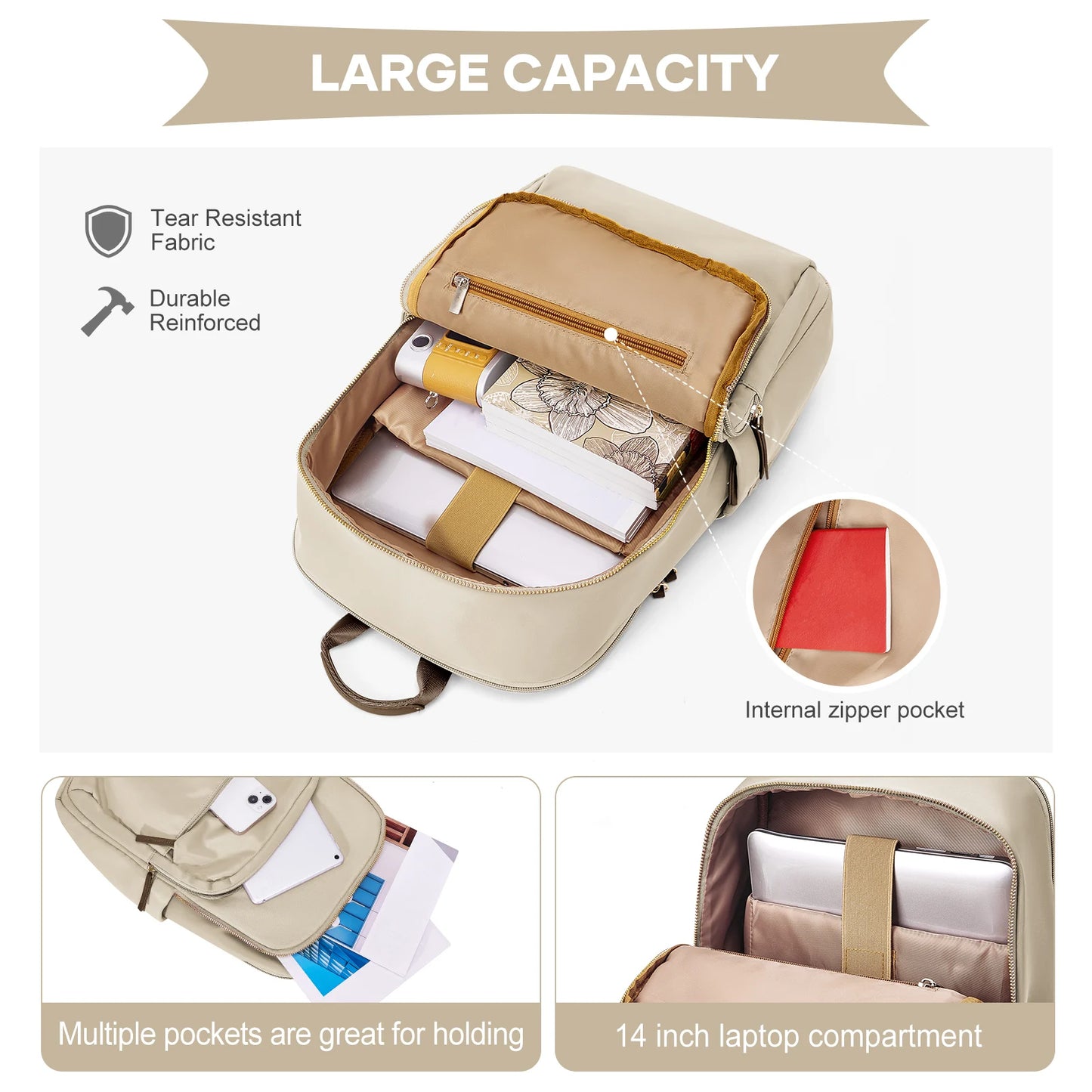 Anti-Theft Travel Backpack