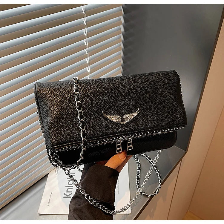 Women's Retro Chain Shoulder Crossbody Bag
