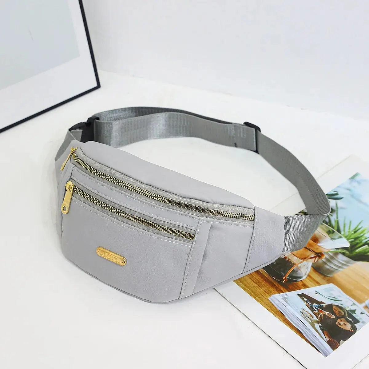 Multi-Layer Sports Waist Fanny Pack