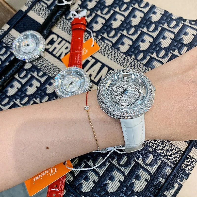 Women's Luxury Crystal Diamond Quartz Watch