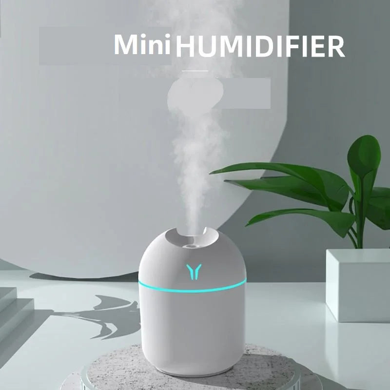 USB Mini Humidifier Aroma Diffuser LED 250ml