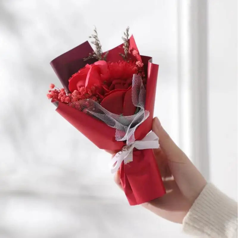 Mini Soap Rose Bouquet Gift Mother's Day