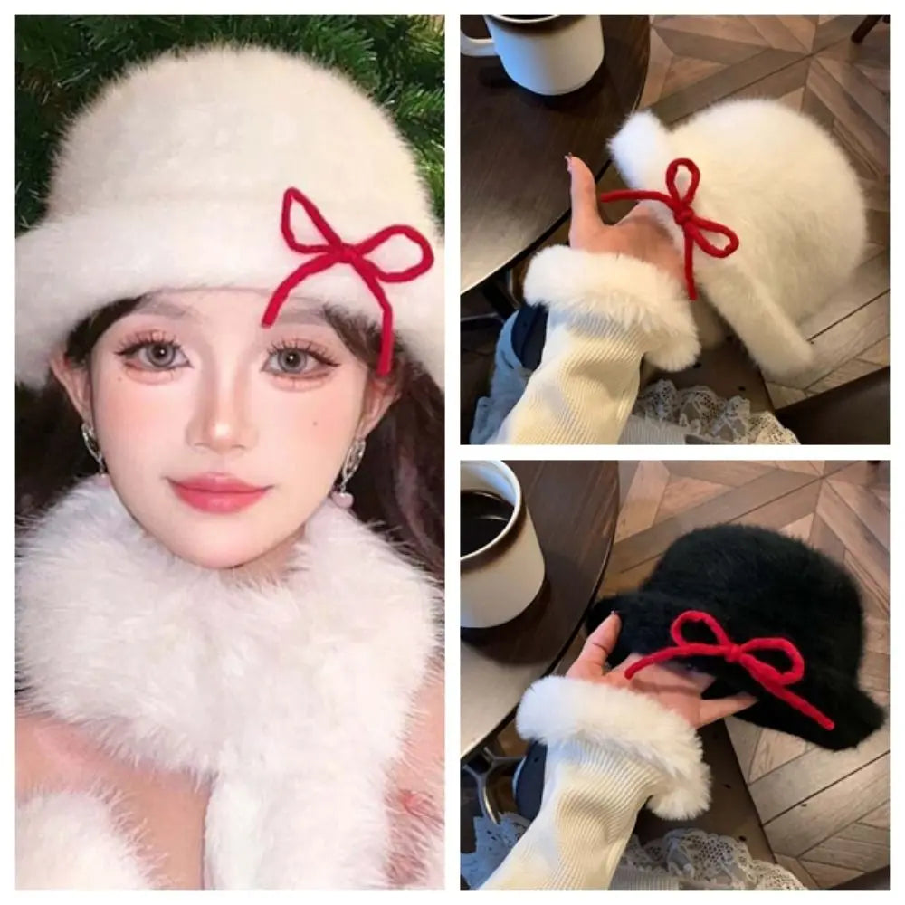 Vintage Woolen Bowler Hat